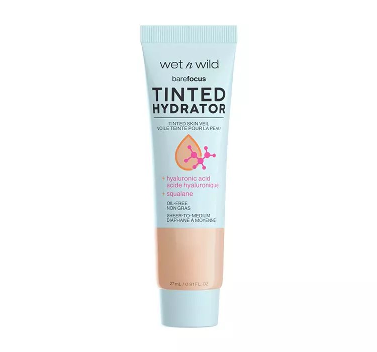 WET N WILD BARE FOCUS TINTED HYDRATOR NAWILŻAJĄCY PODKŁAD DO TWARZY LIGHT 27ML