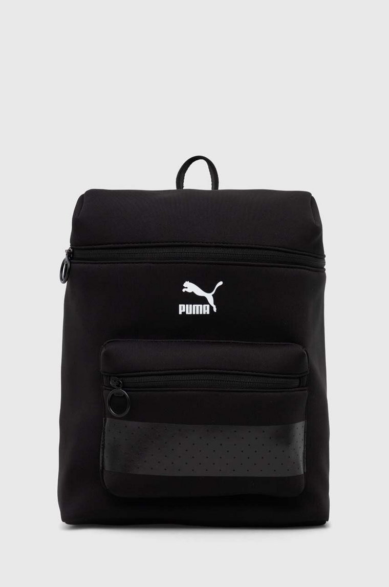 Puma plecak kolor czarny duży gładki 090381
