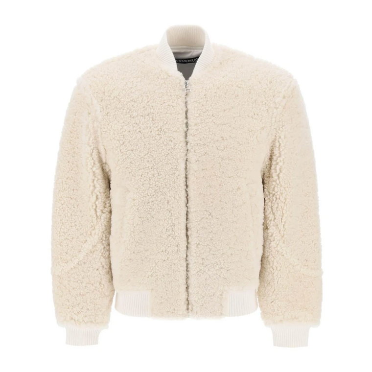 Le Blouson Pilou Shearling Kurtka Bomberka Jacquemus