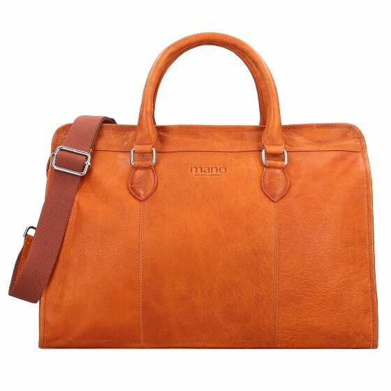 mano Skórzana torba podróżna Don Pietro Weekender 45 cm cognac