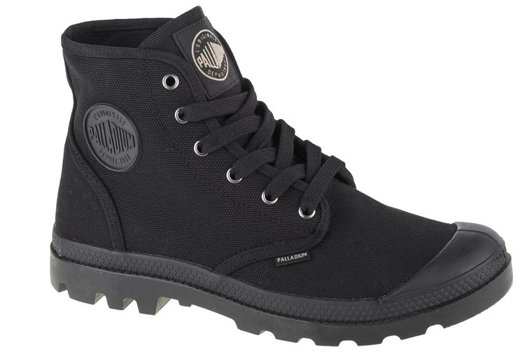 Palladium Pampa Hi 02352-060-M, Męskie, Czarne, buty sneakers, tkanina, rozmiar: 40