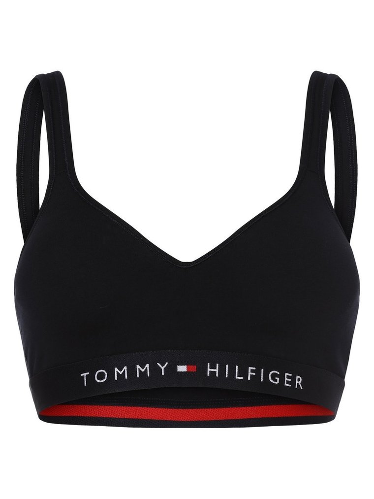 Tommy Hilfiger Gorset damski Kobiety Bawełna niebieski jednolity, S/M