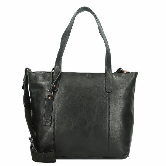 camel active Sona Zip Shopper Bag Leather 31 cm black