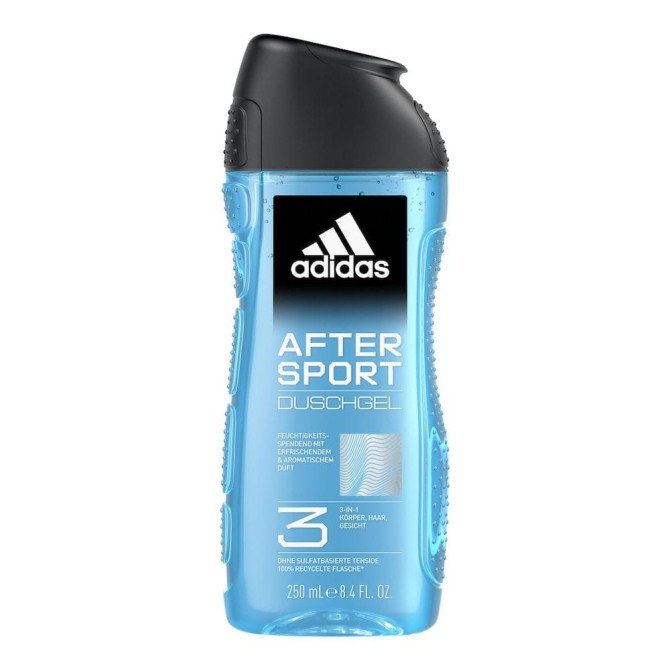 Adidas After Sport żel pod prysznic dla mężczyzn 250ml