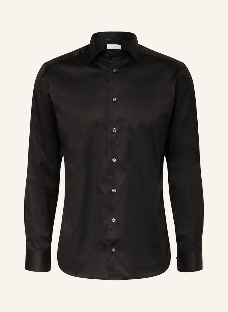 Eton Koszula Slim Fit schwarz