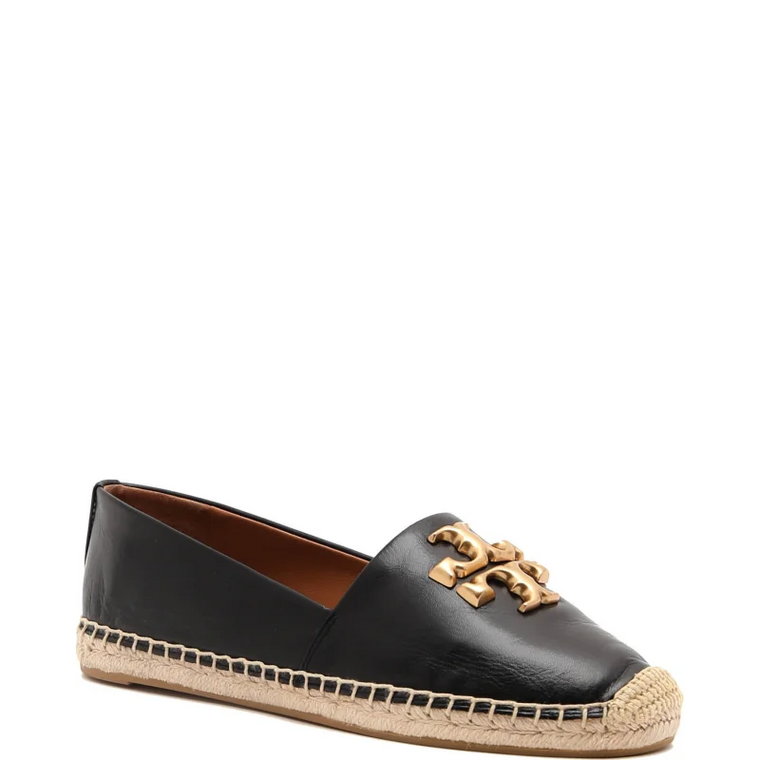 TORY BURCH Skórzane espadryle ELEANOR