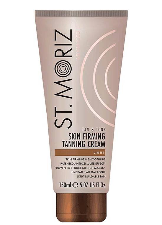St. Moriz Advanced Tan & Tone Firming Tanning Cream light 150 ml