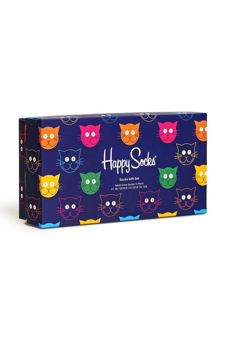 Happy Socks skarpetki 3-Pack męskie