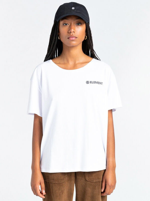 Element BLAZIN CHEST OPTIC WHITE t-shirt damski - XS