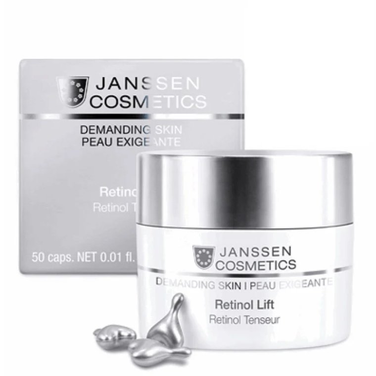 JANSSEN COSMETICS Retinol Lift Kapsułki z Retinolem i Witaminą E 50szt.