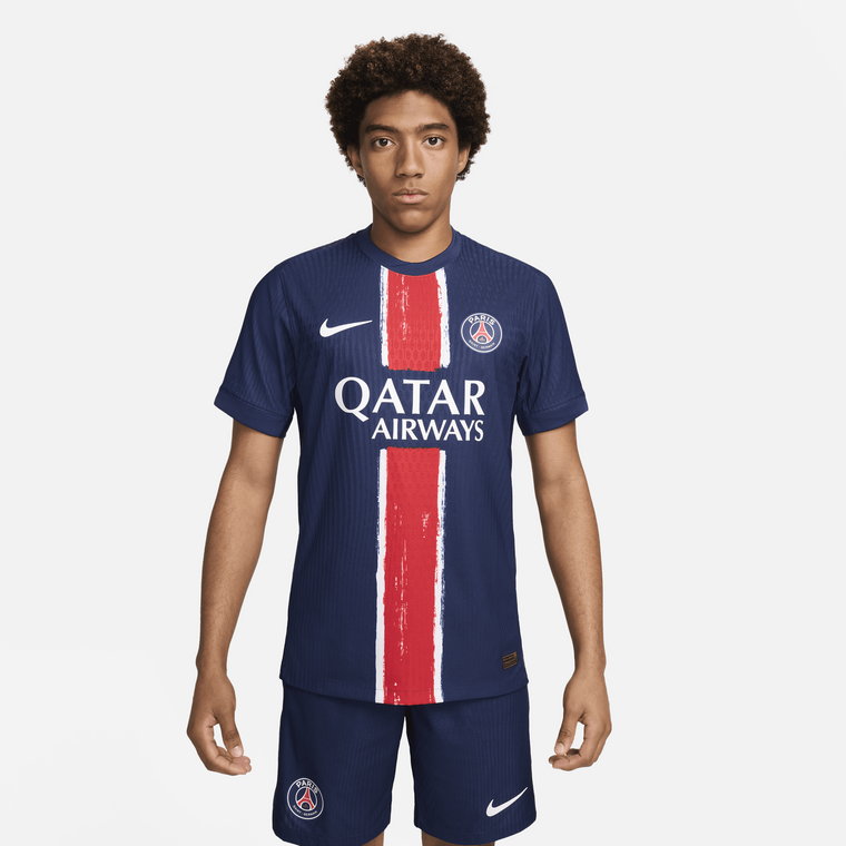 Męska koszulka piłkarska Nike Dri-FIT ADV Paris Saint-Germain Match 2024/25 (wersja domowa) - Niebieski