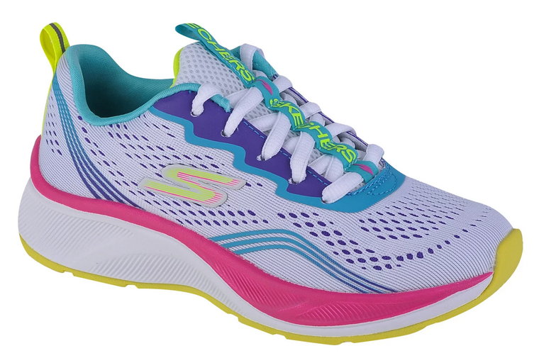 Skechers Elite Sport - Radiant Squad 303651L-WMLT, Dla dziewczynki, Białe, buty sneakers, tkanina, rozmiar: 32