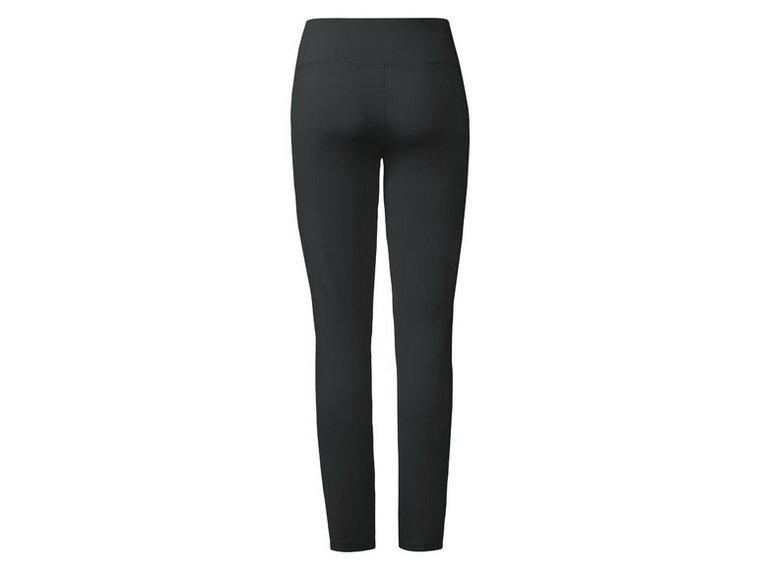 CRIVIT Legginsy funkcyjne damskie (XS (32/34), Czarny)