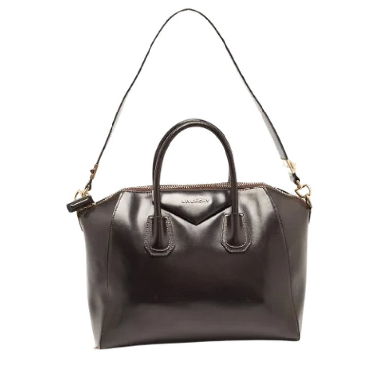 Pre-owned Leather handbags Givenchy Pre-owned