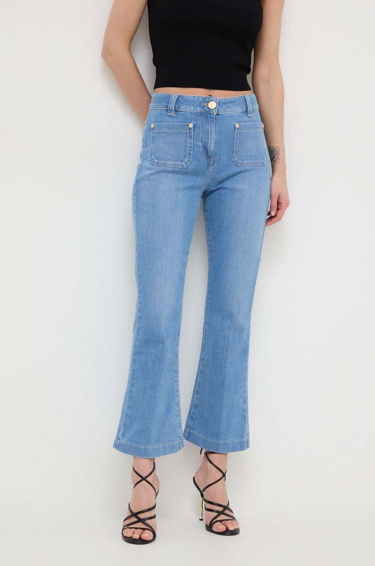 Luisa Spagnoli jeansy damskie high waist