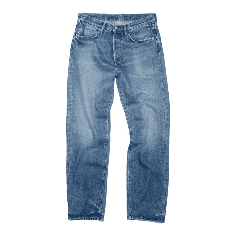 Organiczne Jeansy z Denimu Średni Niebieski - 29 Acne Studios