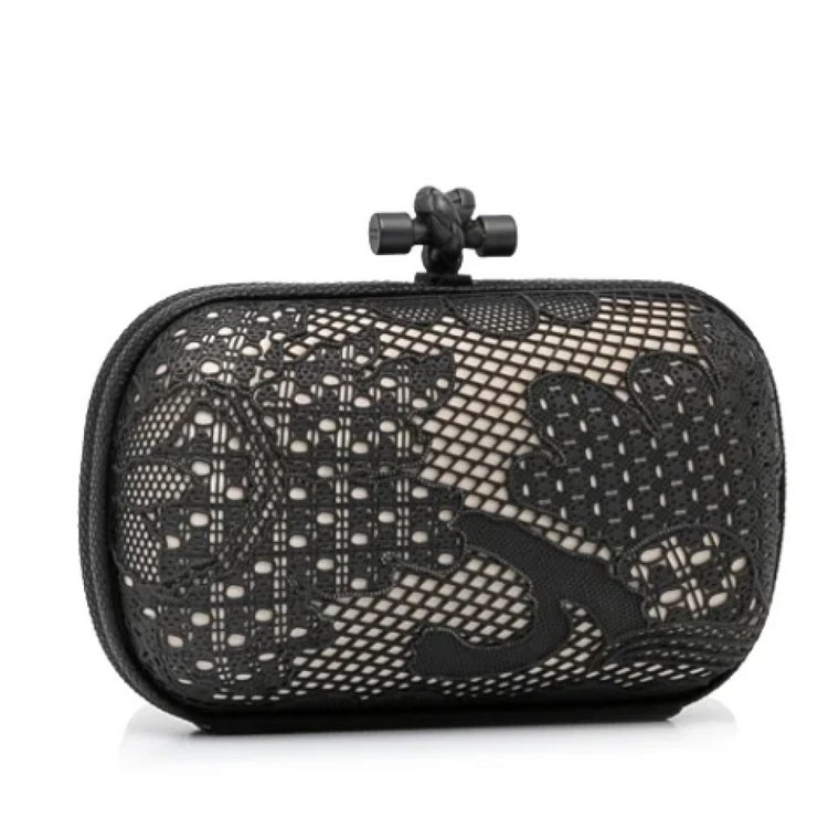 Pre-owned Satin clutches Bottega Veneta Vintage