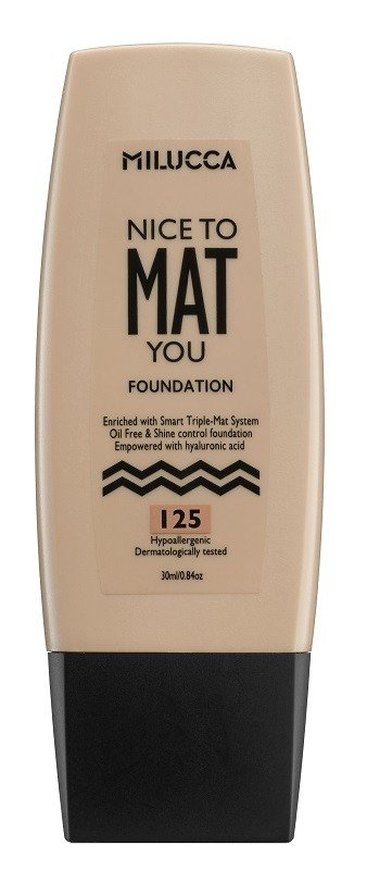 Milucca Nice to Mat You Foundation 125 - podkład do twarzy 30ml