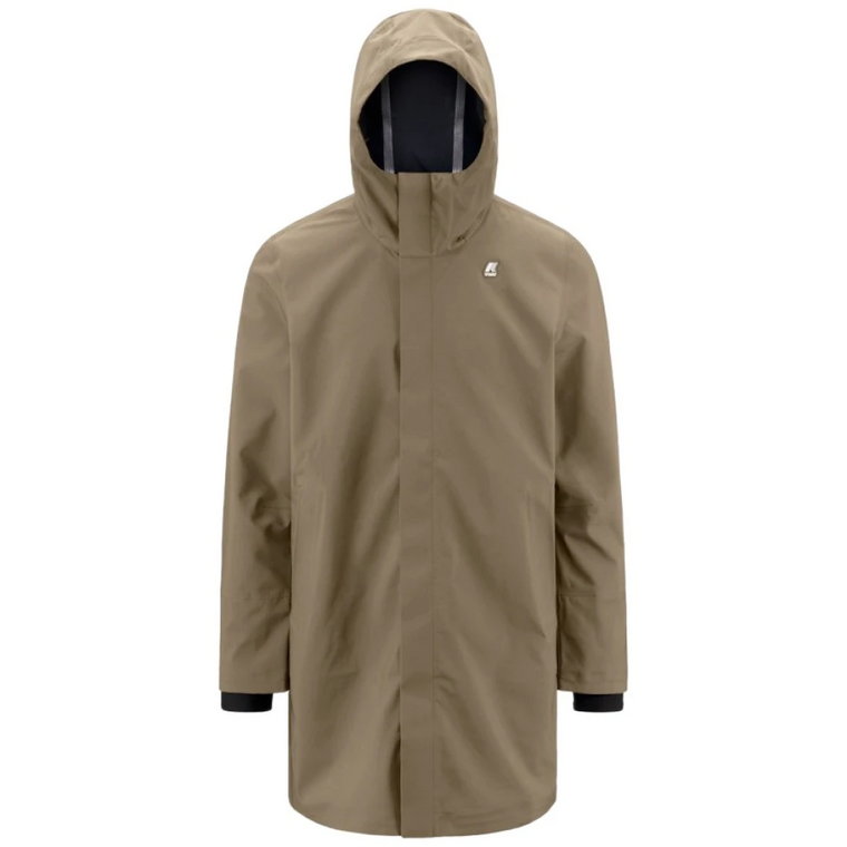 Thomas Bonded Beige Taupe Parka K-Way