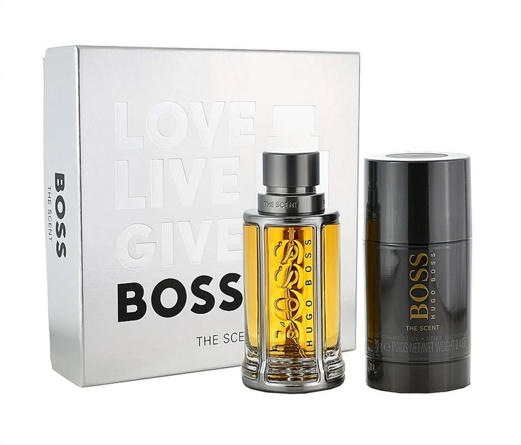 Zestaw prezentowy męski Hugo Boss The Scent (3616303428587). Perfumy męskie