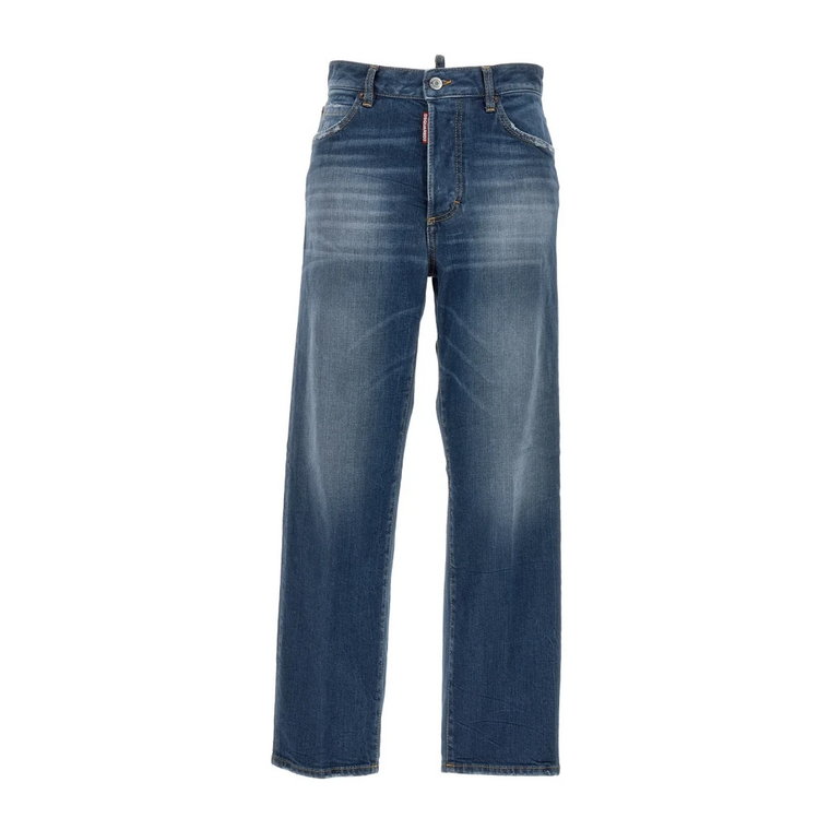 Stylowe Straight Jeansy dla Kobiet Dsquared2