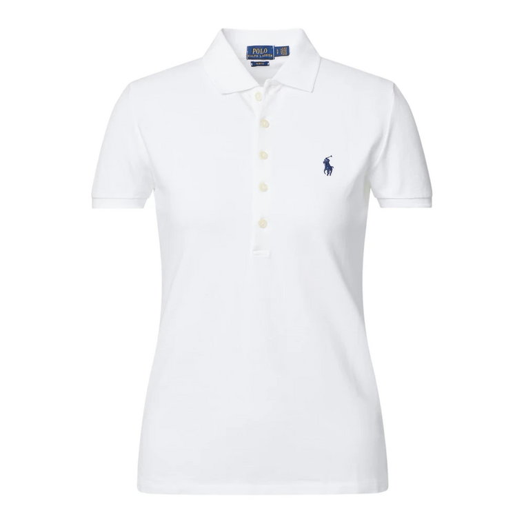 Julie Polo Slim Fit White Ralph Lauren