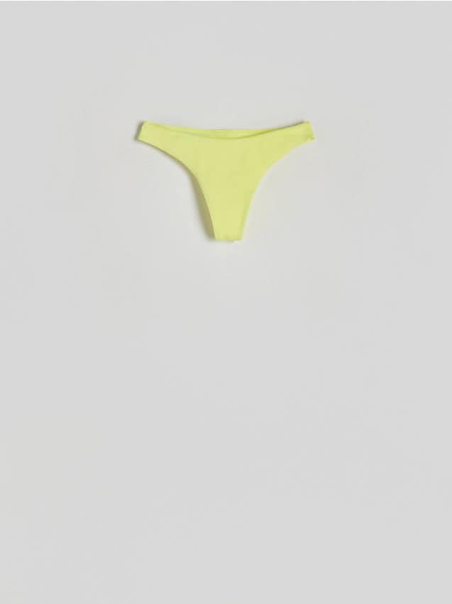 Reserved - Dół od bikini - jaskrawożółty