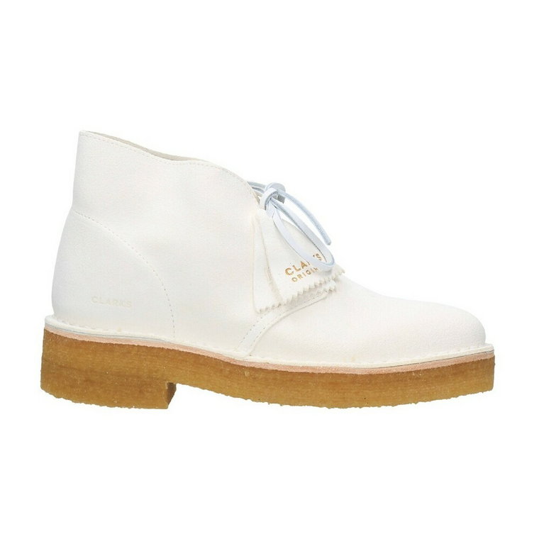 Boho Zamszowe Botki Clarks