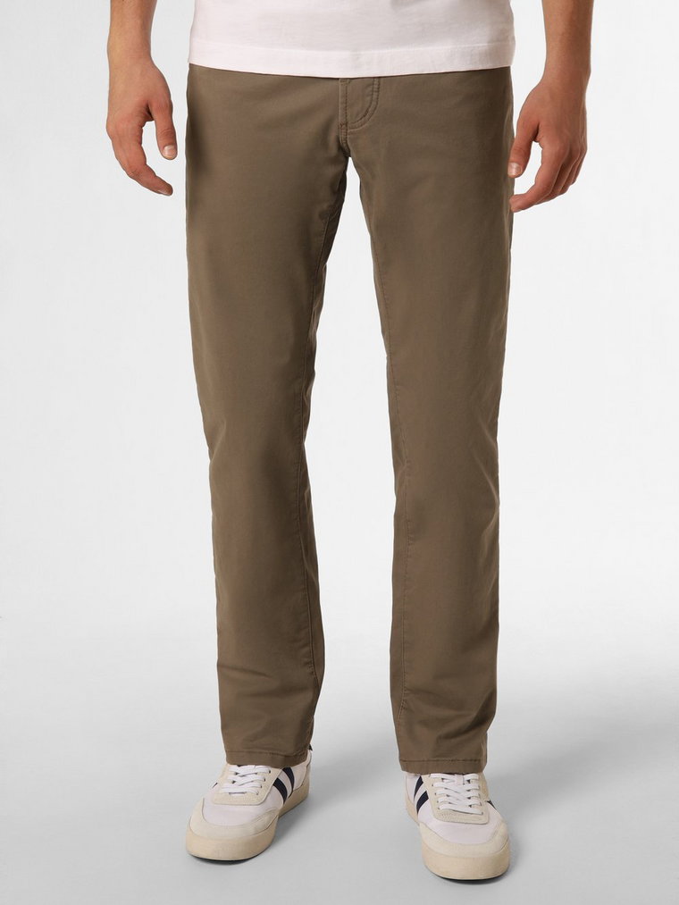 Van Graaf - Spodnie męskie, brązowy