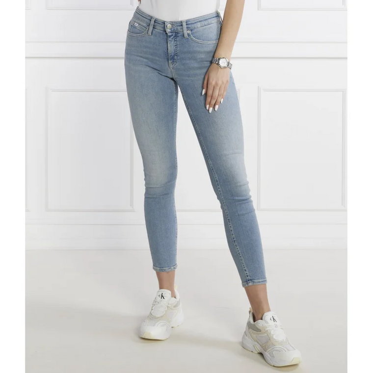 CALVIN KLEIN JEANS Jeansy MID RISE | Skinny fit