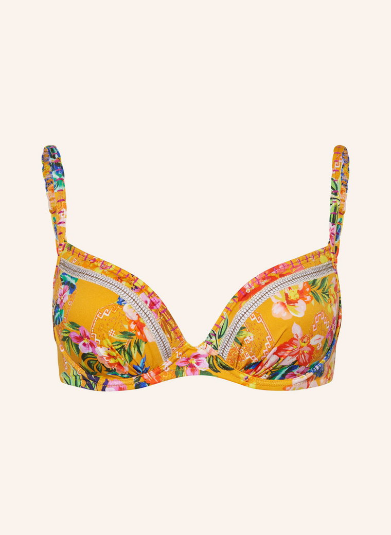 Watercult Góra Od Bikini Z Fiszbinami Sunset Florals orange