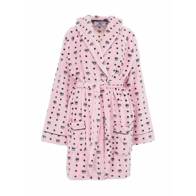 All-Over Pattern Bathrobe Chiara Ferragni Collection