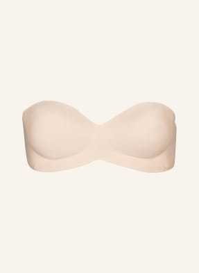 Magic Bodyfashion Biustonosz Push-Up Bez Pleców Wing Bra beige