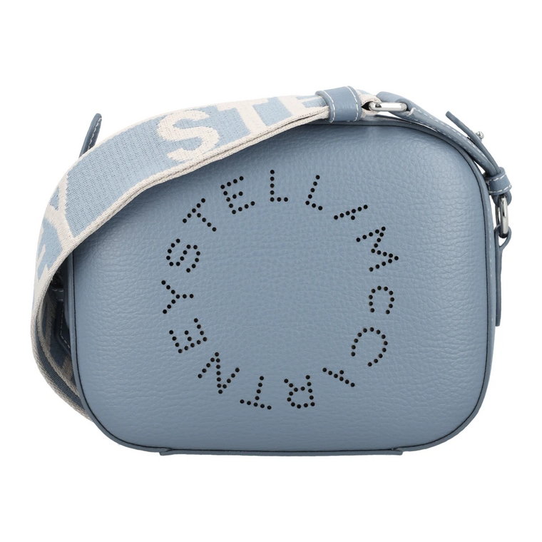 Niebiesko-Szara Torebka z Logo Stella Stella McCartney