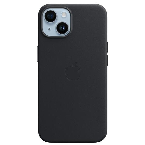 Etui Apple MPP93ZM/A iPhone 14 Plus / 15 Plus 6.7" czarny/midnight Leather Case MagSafe