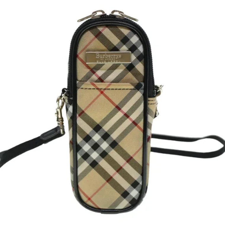 Pre-owned Canvas crossbody-bags Burberry Vintage