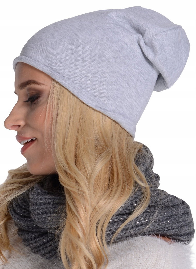 Modna cienka Czapka Beanie Smerfetka