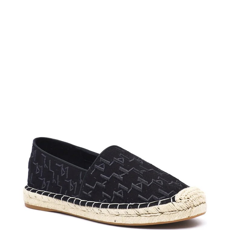 Karl Lagerfeld Espadryle KAMINI | z dodatkiem skóry