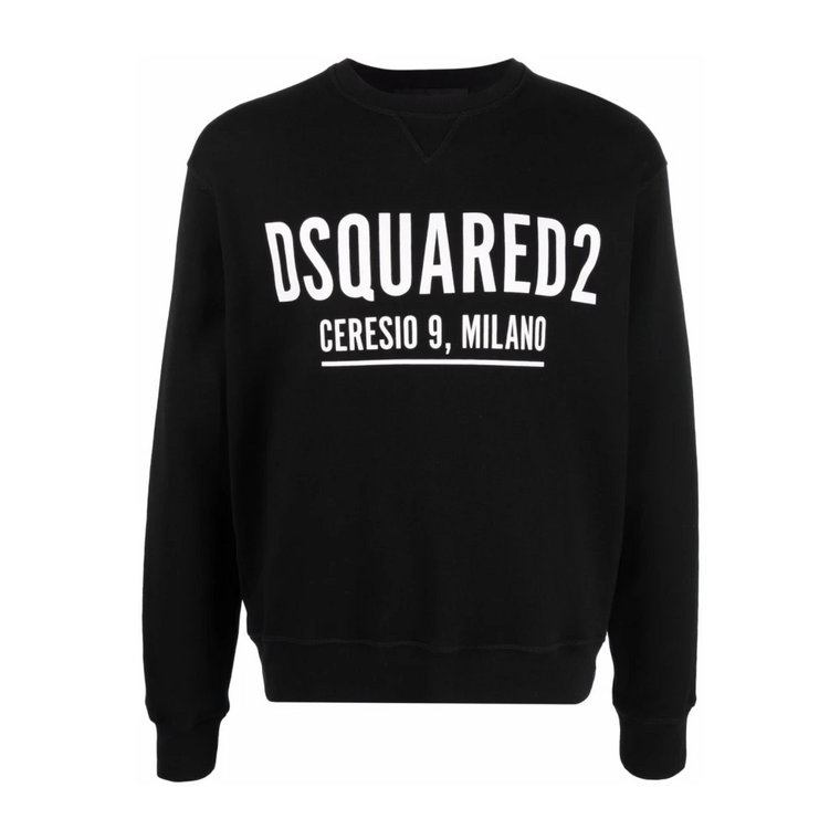 Czarne Swetry od Dsquared2 Dsquared2