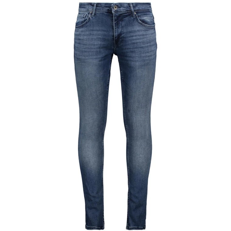 The Jone Jeans - Denim Niebieski PureWhite