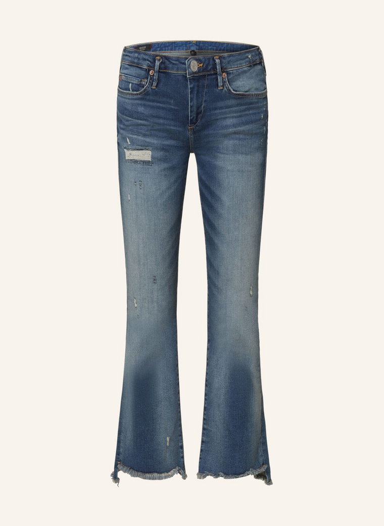 True Religion Jeansy W Stylu Destroyed Halle blau