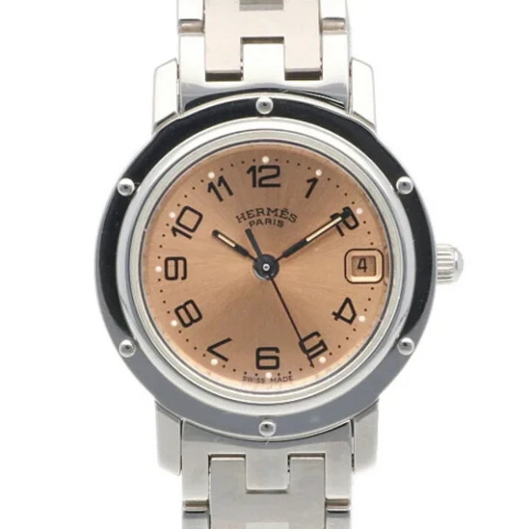 Pre-owned Stainless Steel watches Hermès Vintage