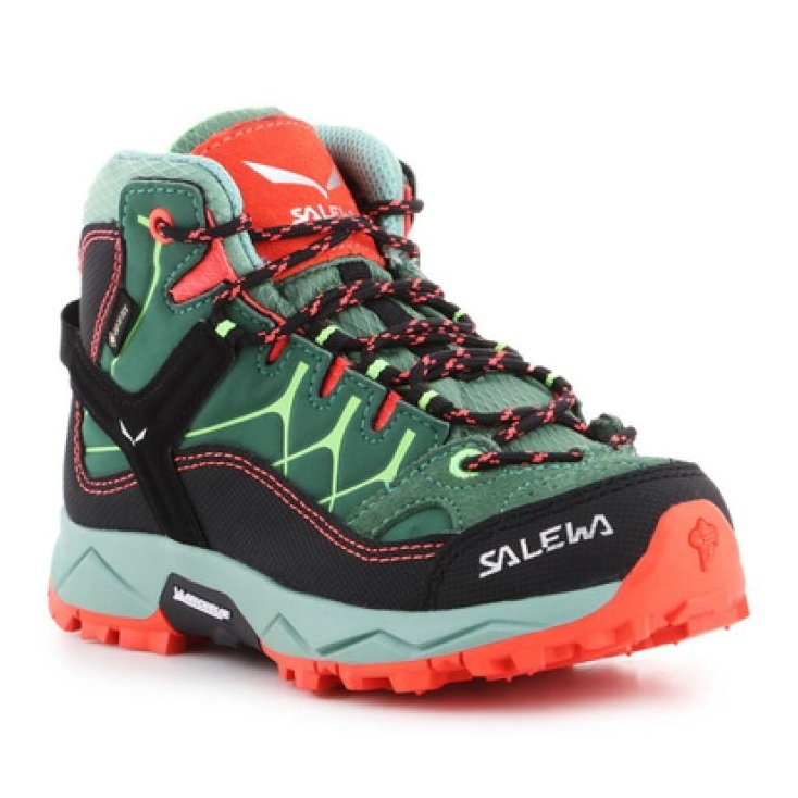 Buty trekkingowe Salewa Alp Trainer Mid Gtx Jr 64010-5960 zielone