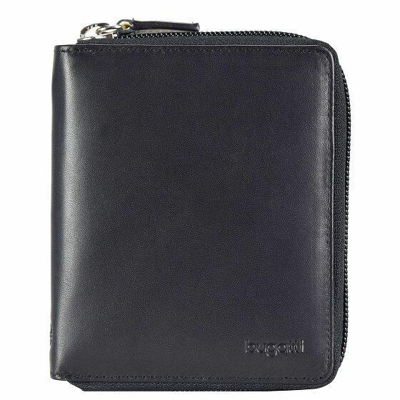 bugatti Primo Wallet Leather 10 cm schwarz