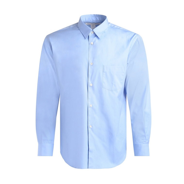 Koszula w kolorze błękitnym, regularny krój Comme des Garçons