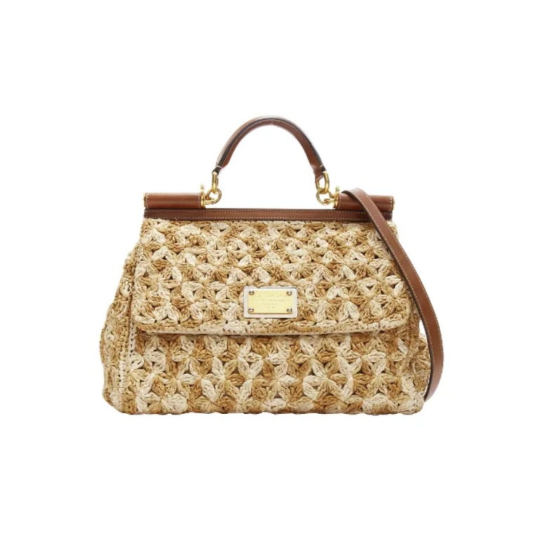 Pre-owned Raffia crossbody-bags Dolce & Gabbana Pre-owned