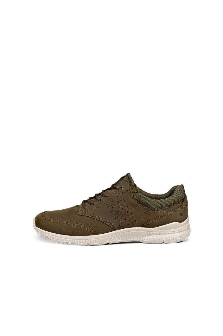 ECCO Irving - Męskie nubukowe buty - Zielony - Size: 42 (UK 8-8.5)