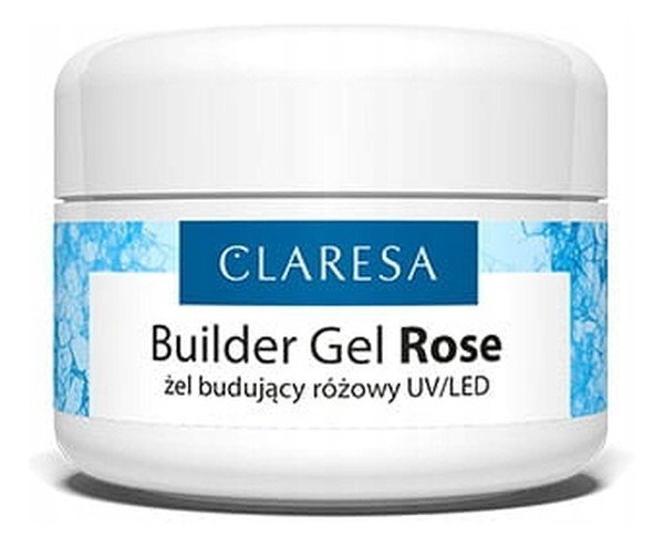 Claresa, żel budujący do paznokci UV/LED Rose 50 ml