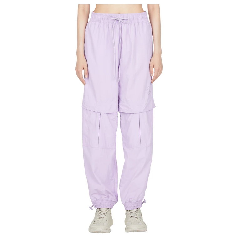 Wysokotaliowane spodnie dresowe z tkaniny Adidas by Stella McCartney