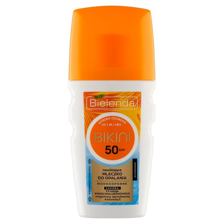 Bielenda Bikini Lekkie mleczko do opalania SPF50  125 ml